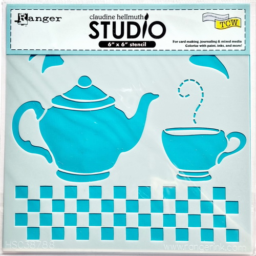 Claudine Hellmuth - 6x6 - Tea Time